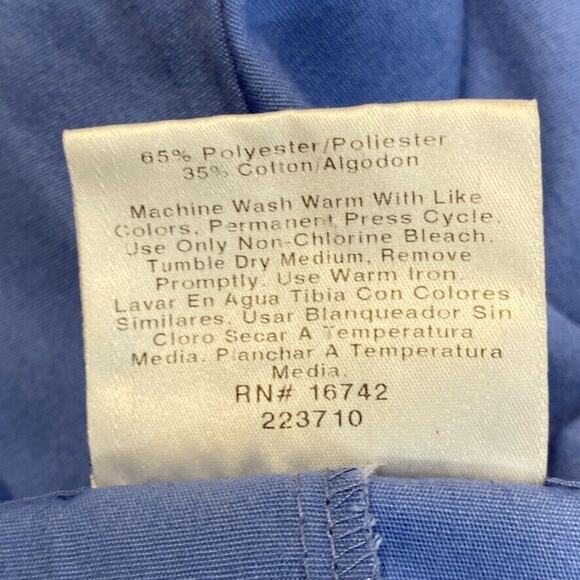 Fundamentals White Swan Scrub Pants Womens XS Blue Healthcare Uniform Bottoms - Picture 11 of 12